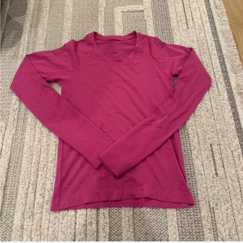 Pink Long Sleeve Top